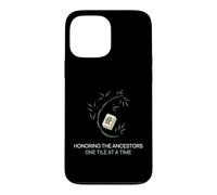 Honorer Les ancêtres, Une tuile à la Fois, Joueur de Mahjong Coque pour iPhone 13 Pro Max