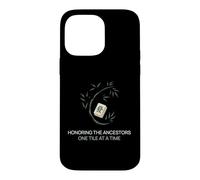 Honorer Les ancêtres, Une tuile à la Fois, Joueur de Mahjong Coque pour iPhone 14 Pro Max