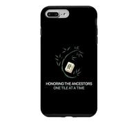 Honorer Les ancêtres, Une tuile à la Fois, Joueur de Mahjong Coque pour iPhone 7 Plus/8 Plus