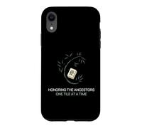 Honorer Les ancêtres, Une tuile à la Fois, Joueur de Mahjong Coque pour iPhone XR