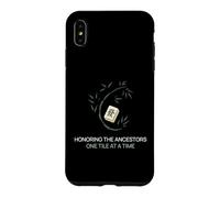 Honorer Les ancêtres, Une tuile à la Fois, Joueur de Mahjong Coque pour iPhone XS Max