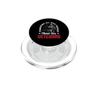 Honorer Tous Ceux Qui Ont servi Merci Journée commémorative des Anciens Combattants PopSockets PopGrip pour MagSafe