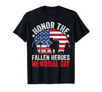 Honorez Le Jour commémoratif des héros tombés T-Shirt