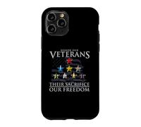 Honorez nos vétérans et sacrifiez Notre liberté Coque pour iPhone 11 Pro