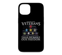 Honorez nos vétérans et sacrifiez Notre liberté Coque pour iPhone 13