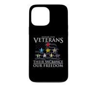 Honorez nos vétérans et sacrifiez Notre liberté Coque pour iPhone 13 Pro Max