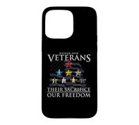 Honorez nos vétérans et sacrifiez Notre liberté Coque pour iPhone 15 Pro Max