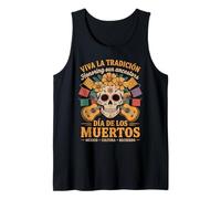Honorez Vos Racines mexicaines - Traditions Día de Los Muertos Débardeur