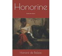 Honorine: Études de moeurs