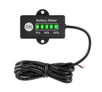 HonorMeet 12 / 24V LED Compteur de capacité de batterie de, moniteur d'état de décharge pour équipement d'entretien des sols de la machine de nettoyage des chariots élévateurs