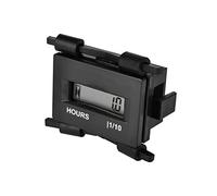 HonorMeet Compteur horaire numérique à semi-conducteurs,applicable à 12V 24V 36V 48V 60V, enregistrement des heures TOT,stockage de données pour générateur de tracteur de jardin Go-kart camping-car