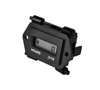 HonorMeet Compteur horaire numérique à semi-conducteurs,applicable à 12V 24V 36V 48V 60V, enregistrement des heures TOT,stockage de données pour générateur de tracteur de jardin Go-kart moto.