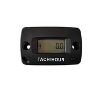 HonorMeet Tachymètre numérique à piles,compteur d'heures et de tours/minute pour petit moteur, rappel d'entretien pour moteur à gaz de tracteur de jardin,tronçonneuse,générateur,moto,moteur hors-bord