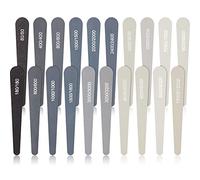 Honoson 20 Pièces Bâtons de Ponçage pour Modèles en Plastique Bâtons de Polissage Assortiment d'Outils de Ponçage pour Métal et Bois pour Modèles Artisanat Amateur Débutant