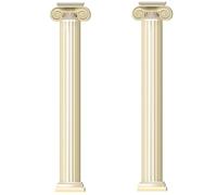 Honoson Lot de 2 décorations de fête grecques articulées avec colonnes et piliers grecs découpés pour Anniversaire, Halloween, fête Grecque Antique