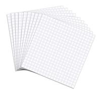 HONQX Lot de 4 000 carrés de mousse adhésifs double face pour travaux manuels - 5 mm - Points de montage adhésifs 3D pour la fabrication de cartes