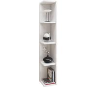 HonsaStand bibliothèque 4 tablettes blanc.