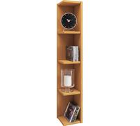 HonsaStand bibliothèque 4 tablettes hêtreReproduction.