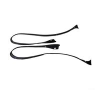 Honseadek 1 paire de bandes d'étanchéité en caoutchouc pour phare Cayenne 2011-2014, noir, compatible avec l'assemblage de phares Cayenne