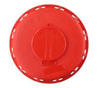 Honseadek 1000L pour couvercle de conteneur IBC, pour couvercle de réservoir IBC rouge, pour usage industriel, couvercle en polypropylène scellé pour le stockage de l'eau et des liquides (A)