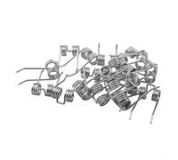 Honseadek 29272 Lot de 20 pièces de rechange pour gazon d'entretien Greenworks pour 27022 2500600 g en acier à ressort compatible avec les dents de 45 mm