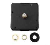 Honseadek 5 options de longueur d'arbre (13 mm, 16 mm, 18 mm, 22 mm, 28 mm) pour réparation d'horloge murale à faire soi-même et pièces de rechange horloge à quartz silencieuse avec mouvement (B)