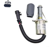Honseadek 6681512 Solénoïde de frein de stationnement 12 V pour Bobcat Skid Traction S100 S130 S150 S160 S175 S185 S220 S205 S250 S300 450 453 463 553 653 751