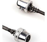 Honseadek Accessoire ayant - Libération d'essieu de vélo en acier inoxydable rapide 17 cm Route pour levier Structure en acier rapide Broche de dégagement rapide pour l'arrière