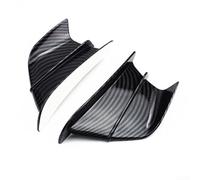 Honseadek Aileron arrière de moto, en fibre de carbone, ailettes latérales aérodynamiques pour motos Ducati, augmentent la force d'appui et la stabilité