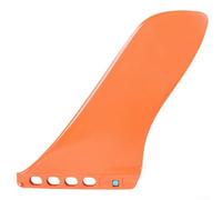 Honseadek Aileron de surf en fibre de verre pour longboard 23,5 cm sans vis (orange)