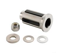 Honseadek Arbre d'hélice robuste de 3,2 cm, moyeu en acier inoxydable pour bateaux de course, convient aux arbres de transmission de 3,2 cm, y compris MerCruiser Torque Master