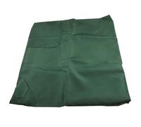 Honseadek Auvent de parasol de jardin carré 2 x 3 m en tissu polyester 160 g/m² imperméable pour parasol d'extérieur gris (vert foncé)