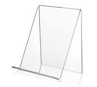 Honseadek Bibliothèque transparente en acrylique pour la maison, le bureau, la vente au détail - Support de rangement pour livres, produits et articles de décoration