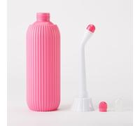 Honseadek Bidet portable post-partum pour femmes et nouvelles mères, bidet de voyage de 500 ml pour changement de couches, soins menstruels, personnes âgées et extérieur (rose)
