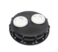 Honseadek Bidon d'eau de 1000 L IBC avec bouchon de réservoir IBC 163 mm avec double trous d'aération en polyéthylène haute densité de rechange pour couvercle