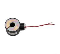 Honseadek Bobine de vanne électromagnétique électrique étanche 2W160-15 - Contrôle pneumatique pour eau, huile et air - Coque en fer normalement fermée - Noir - 14 mm - 16 mm - 16 mm - CC 24 V CA 220