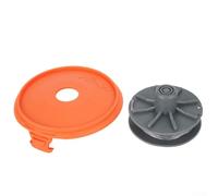 Honseadek Bobine et fil pour tondeuse à gazon avec couvercle de bobine compatible avec SmallCut 300 350/23 EasyCut 400/25 450/25 Plus 500/27 pour modèles ComfortCut PowerCut 05307-20