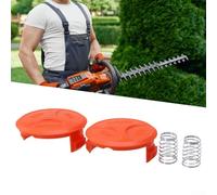 Honseadek Bobine Gh400 de rechange pour débroussailleuse St4525 Glc13 Gl4525 Gl5028 Glc120 String Glc14 Glc1423 Glc1825 Glc3630l pour Blackdecker St5528 Stc1815 Lot de 2 ABS