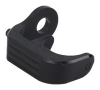 Honseadek Boucle de moyeu de vélo en E pour Brompton, crochet de fourche avant en alliage d'aluminium 6061, CNC poli léger, conçu pour les cadres de vélo pliables sans garde-boue (noir)