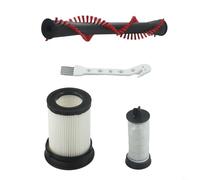 Honseadek Brosse à rouleau principale pour série HX1, compatible avec HX1 Pro, HX1 Cat & Dog, HX1 Select, kit de remplacement de 4 pièces, filtre lavable inclus,