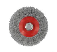 Honseadek Brosse métallique 115 mm pour meuleuse d'angle, décapage, décapage, nettoyage du bois, détartrage et ébavurage