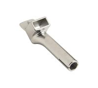 Honseadek Buse de soudage à air chaud de 8 mm pour plastique PVC et vinyle - Compatible avec les torches de soudage, tête de rechange à pointe carrée, construction en alliage d'acier, 8 x 15 mm (8 x