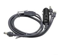 Honseadek Câble de données 3 pouces, câble d'alimentation CC avec connecteur de type C, pour mini satellite, noyau en cuivre pour une utilisation stable en voiture et en extérieur (300 cm)