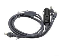 Honseadek Câble de données 3 pouces, câble d'alimentation CC avec connecteur de type C, pour mini satellite, noyau en cuivre pour une utilisation stable en voiture et en extérieur (5 m)