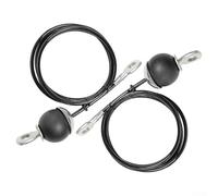 Honseadek Câble de poulie 140 mm, 180 mm, 200 mm, 250 mm, 300 mm, câble en acier pour machine à câble (deux de 180 mm)