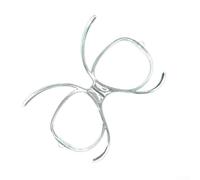 Honseadek Cadre d'insertion de lunettes de ski - Adaptateur optique flexible pour le ski et le snowboard, compatible avec les modèles de lunettes Prohecy & Knowledge (A)