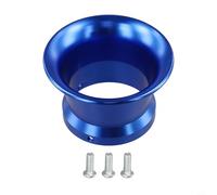 Honseadek Carburateur à air en alliage d'aluminium avec système de ventilation pour Oko 2430 mm 50 mm Filtre d'admission de rechange pour moto ATV UTV Bleu 50 mm