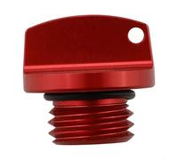 Honseadek Cb250f Moteur pour bouchon de remplissage pour Hypermo. 5 mm pour Versys1000 Panigale Cover 20x2 Z1000 Huile pour Ducati 899 Crf450x pour Cnc Crf150r (rouge)