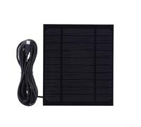 Honseadek Chargeur de panneau solaire 3,5 W 5 V Chargeur de téléphone portable pour sortie