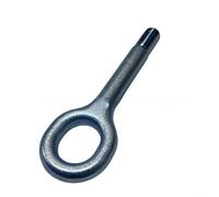 Honseadek Charnière à œillet de remorquage arrière en métal de rechange direct compatible avec Fiat Brava Doblo 7774731, support de pare-chocs arrière robuste